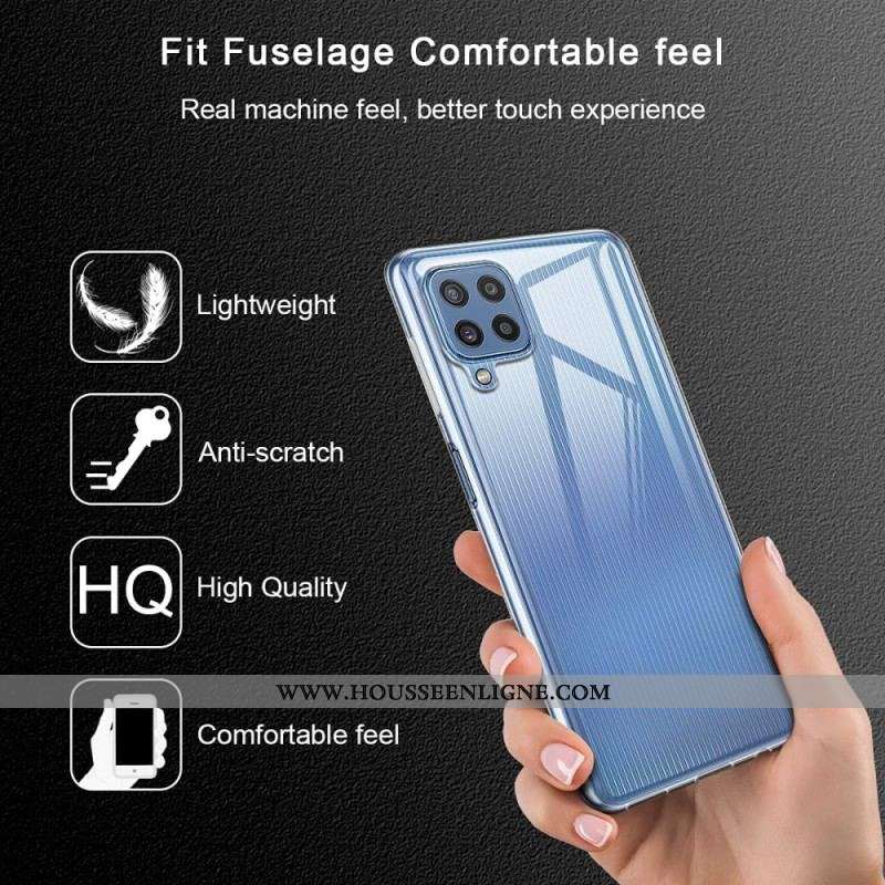 Coque Samsung Galaxy M32 Combo Coque et Verre trempée Écran