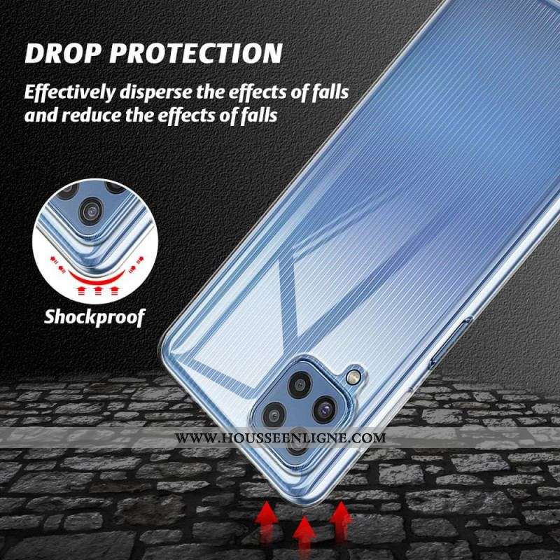 Coque Samsung Galaxy M32 Combo Coque et Verre trempée Écran