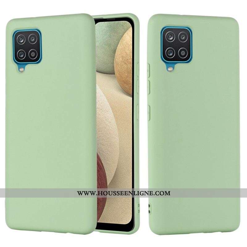 Coque Samsung Galaxy M32 Silicone Liquide avec Lanière