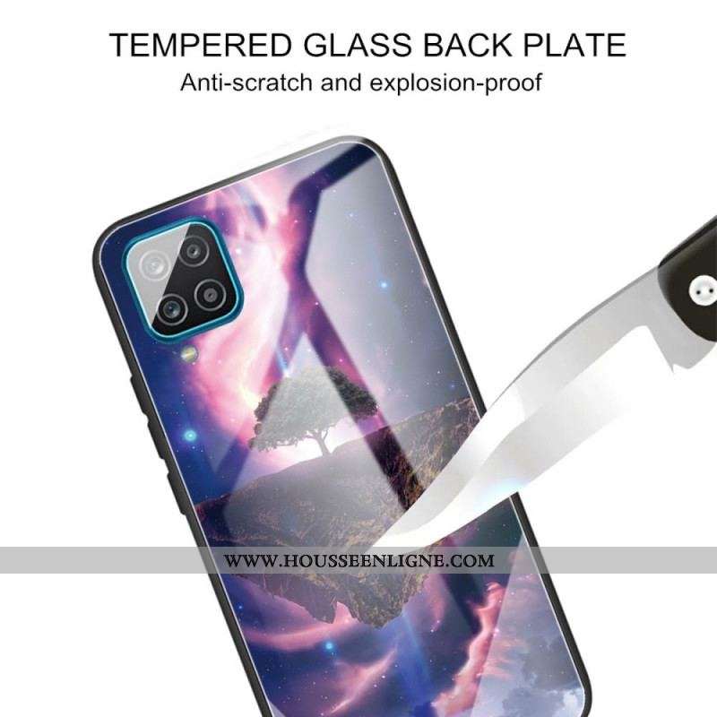 Coque Samsung Galaxy M32 Verre Trempé Arbre du Monde