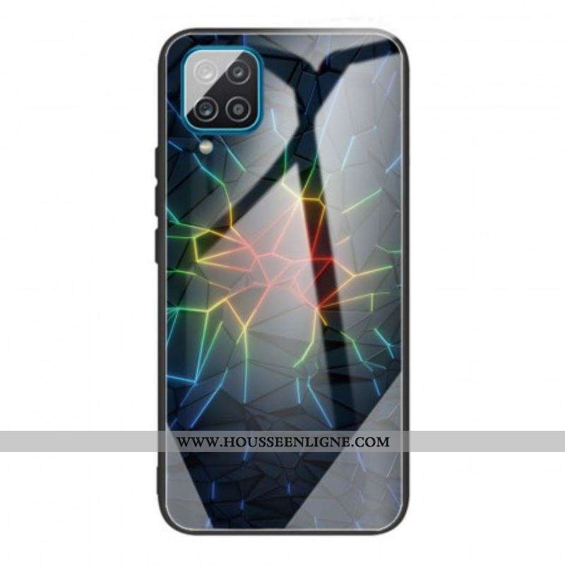 Coque Samsung Galaxy M32 Verre Trempé Geometry
