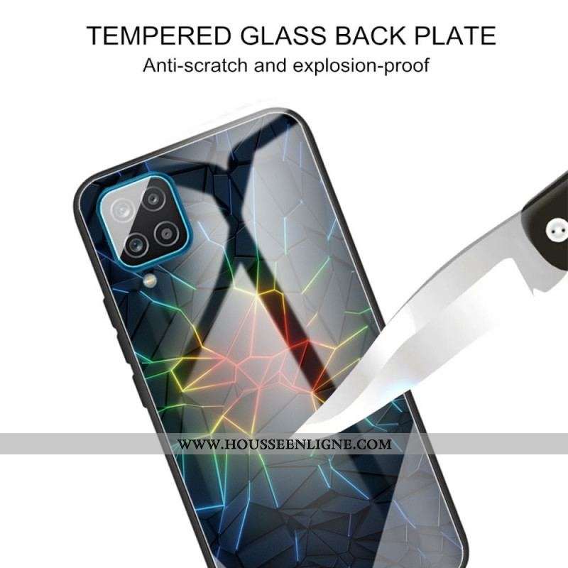Coque Samsung Galaxy M32 Verre Trempé Geometry