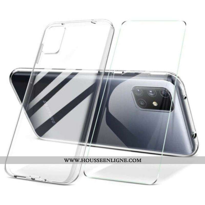 Coque Samsung Galaxy M51 Coque et Verre trempée Écran