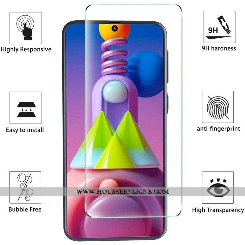 Coque Samsung Galaxy M51 Coque et Verre trempée Écran
