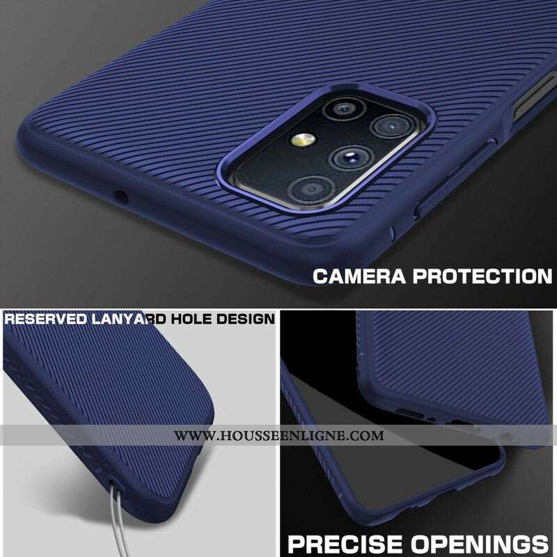 Coque Samsung Galaxy M51 Jazz Series Twill