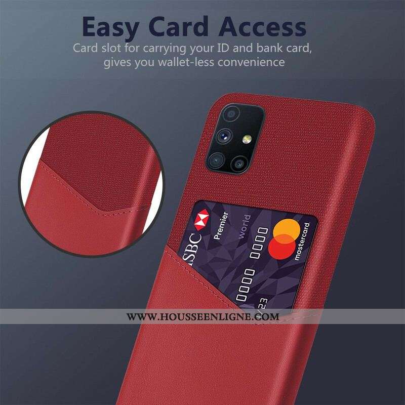 Coque Samsung Galaxy M51 Porte-Carte KSQ