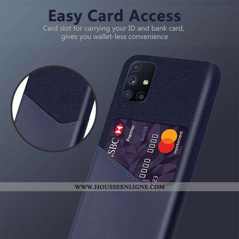 Coque Samsung Galaxy M51 Porte-Carte KSQ