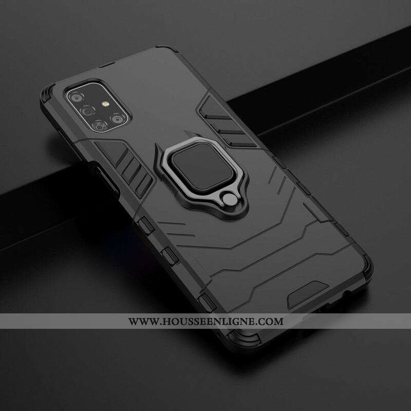 Coque Samsung Galaxy M51 Ring Résistante