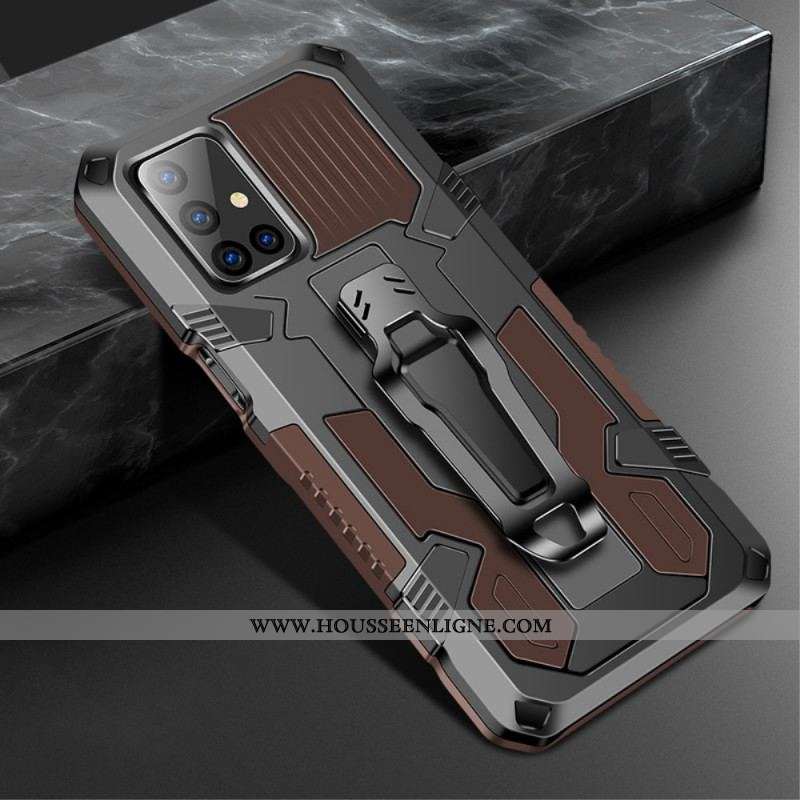 Coque Samsung Galaxy M51 Robot avec Pince Ceinture