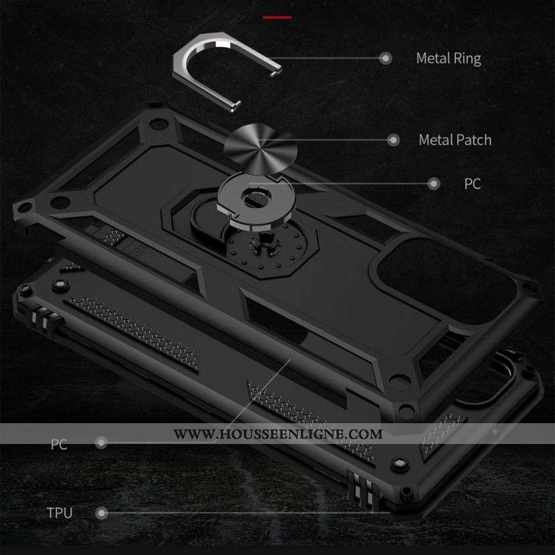 Coque Samsung Galaxy M52 5G Anneau Métallique Ajustable