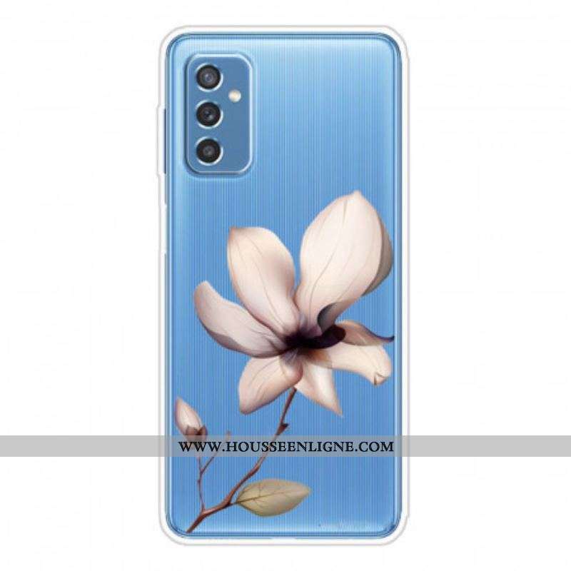 Coque Samsung Galaxy M52 5G Fleur Fragile