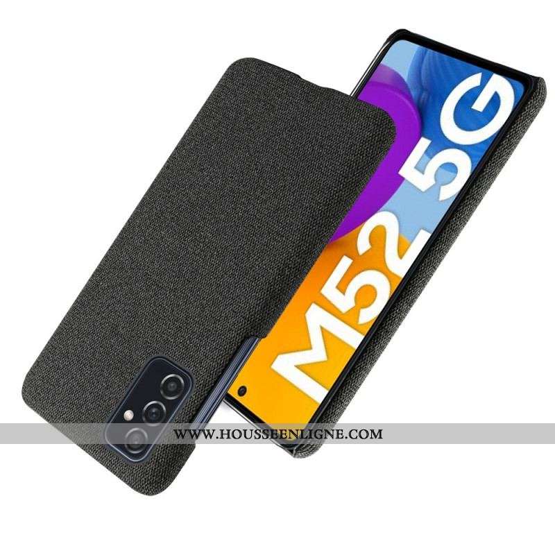 Coque Samsung Galaxy M52 5G KSQ Tissu
