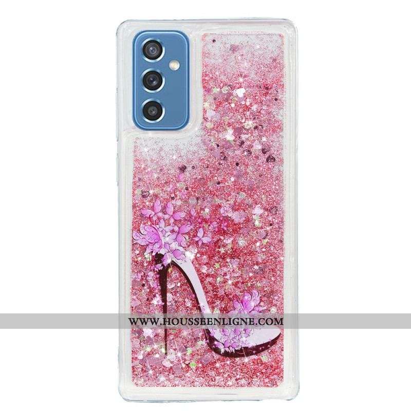 Coque Samsung Galaxy M52 5G Paillettes Éclatantes