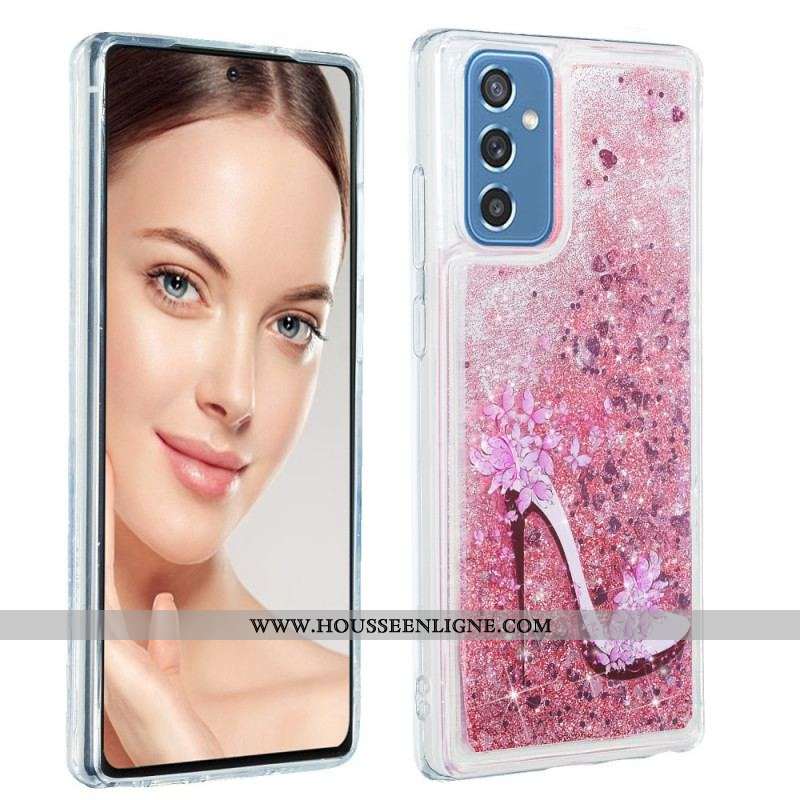 Coque Samsung Galaxy M52 5G Paillettes Éclatantes
