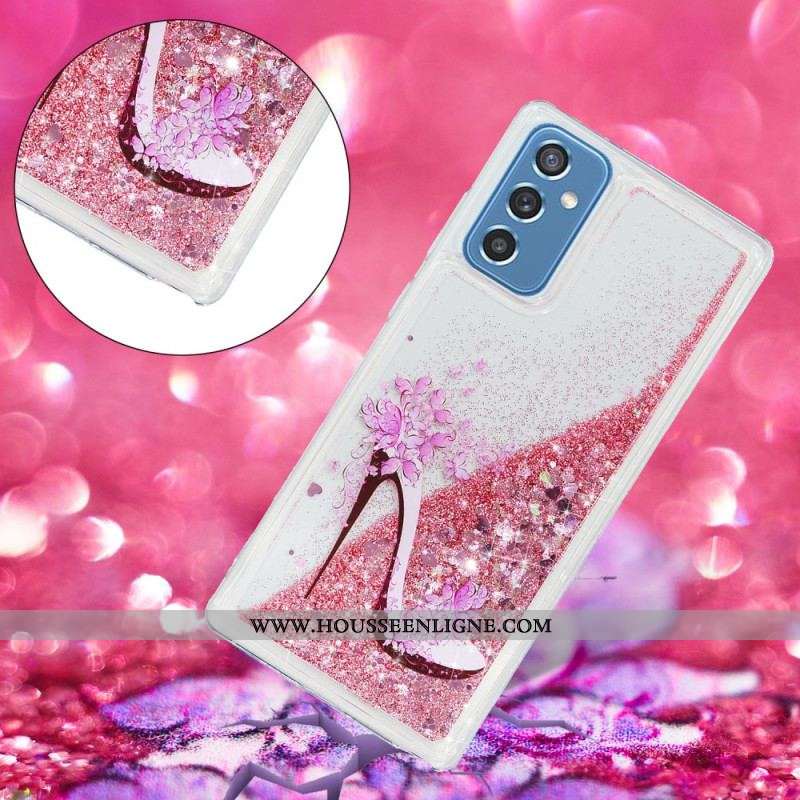 Coque Samsung Galaxy M52 5G Paillettes Éclatantes