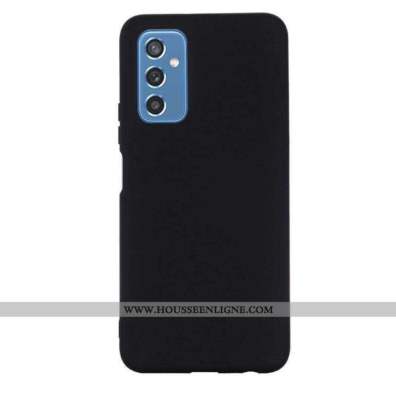 Coque Samsung Galaxy M52 5G Silicone Liquide à Lanière