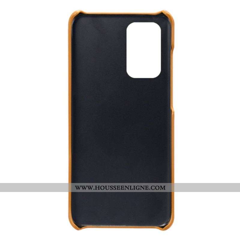 Coque Samsung Galaxy M53 5G Effet Cuir KSQ