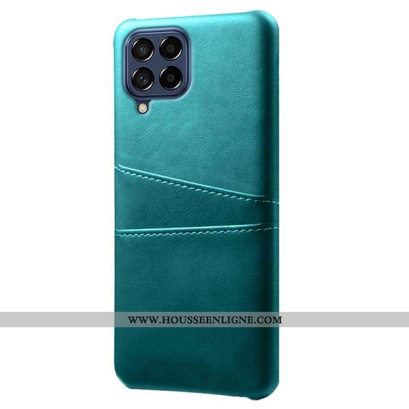 Coque Samsung Galaxy M53 5G Effet Cuir Porte-Cartes