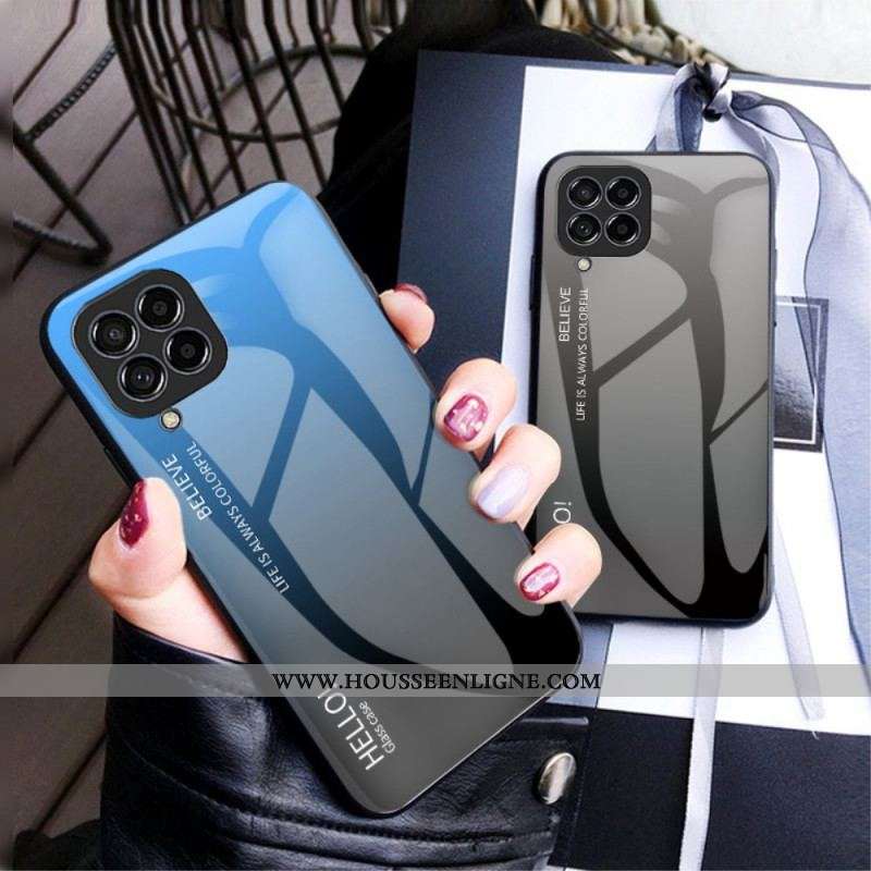 Coque Samsung Galaxy M53 5G Verre Trempé Hello