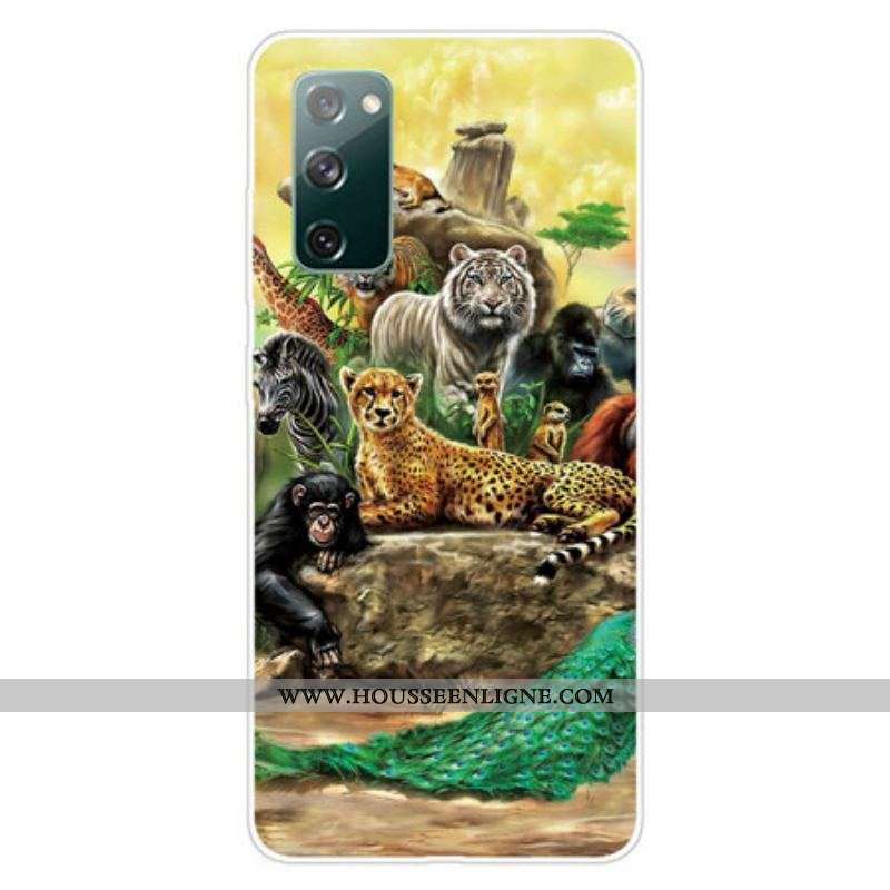 Coque Samsung Galaxy S20 FE Animaux Safari