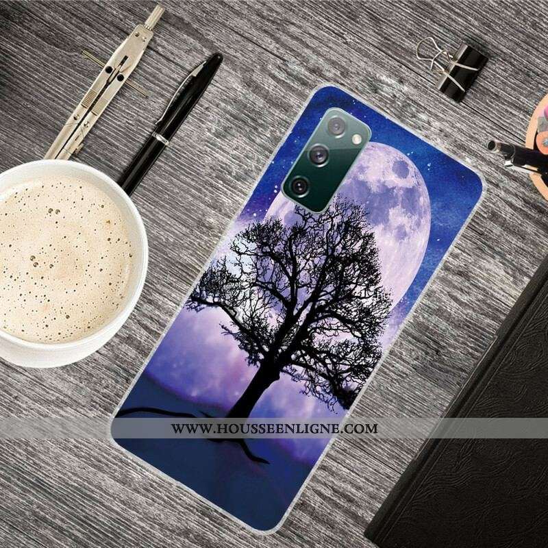 Coque Samsung Galaxy S20 FE Arbre et Lune