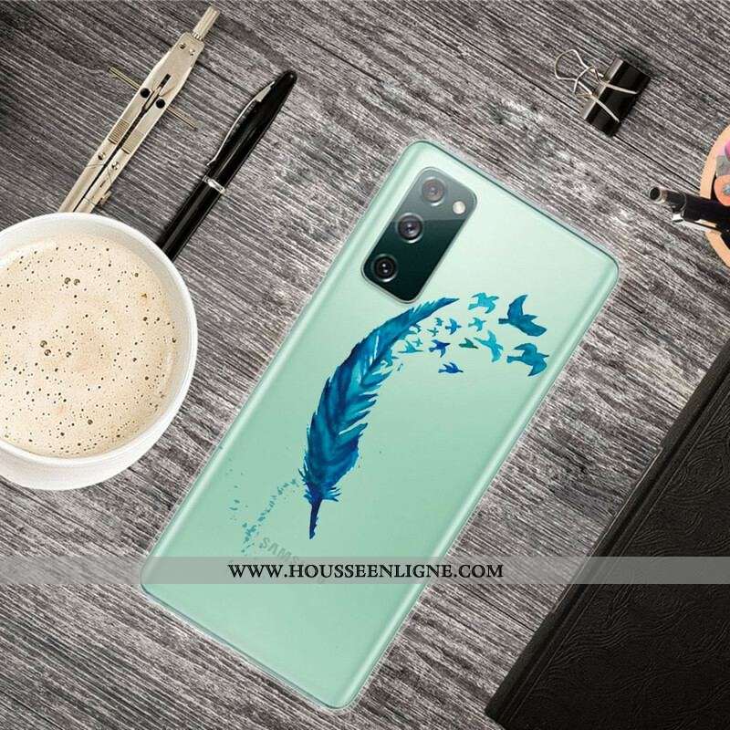 Coque Samsung Galaxy S20 FE Belle Plume