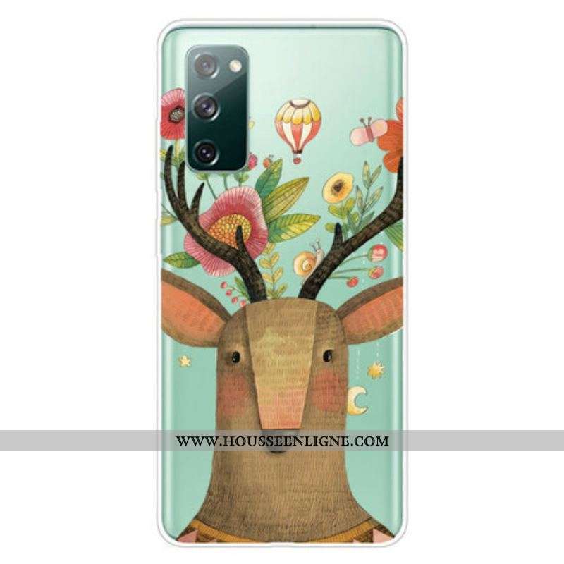 Coque Samsung Galaxy S20 FE Cerf Tribal