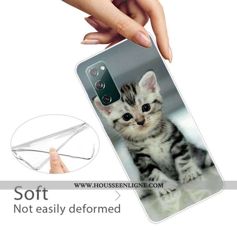 Coque Samsung Galaxy S20 FE Chaton Chaton