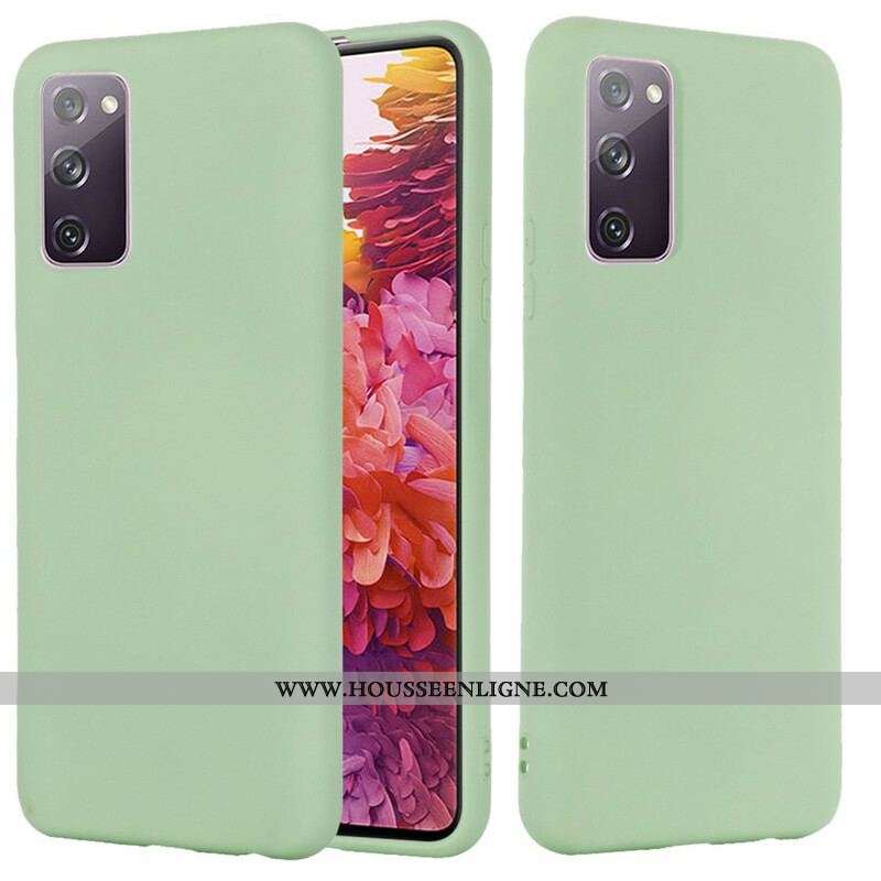 Coque Samsung Galaxy S20 FE Conception Silicone Liquide