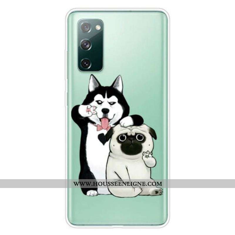Coque Samsung Galaxy S20 FE Drôles de Chiens