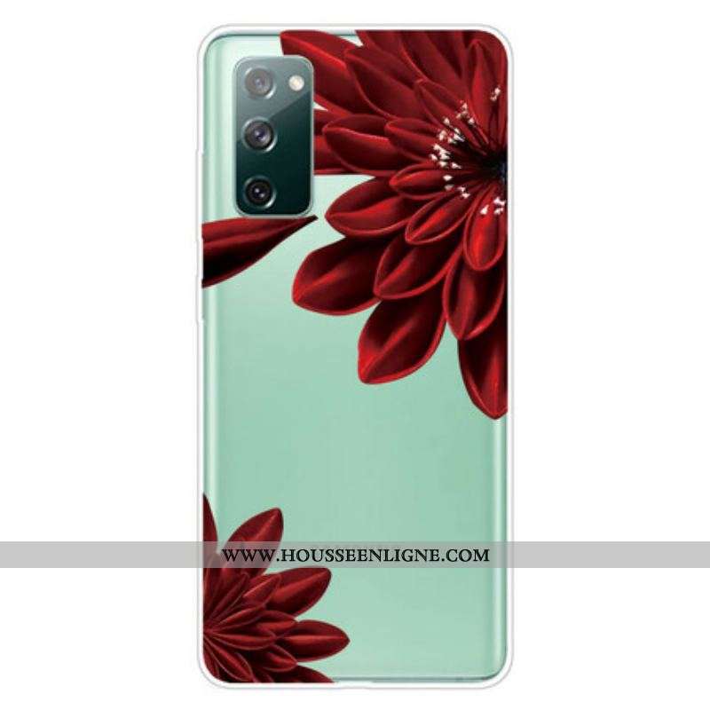 Coque Samsung Galaxy S20 FE Fleurs Sauvages
