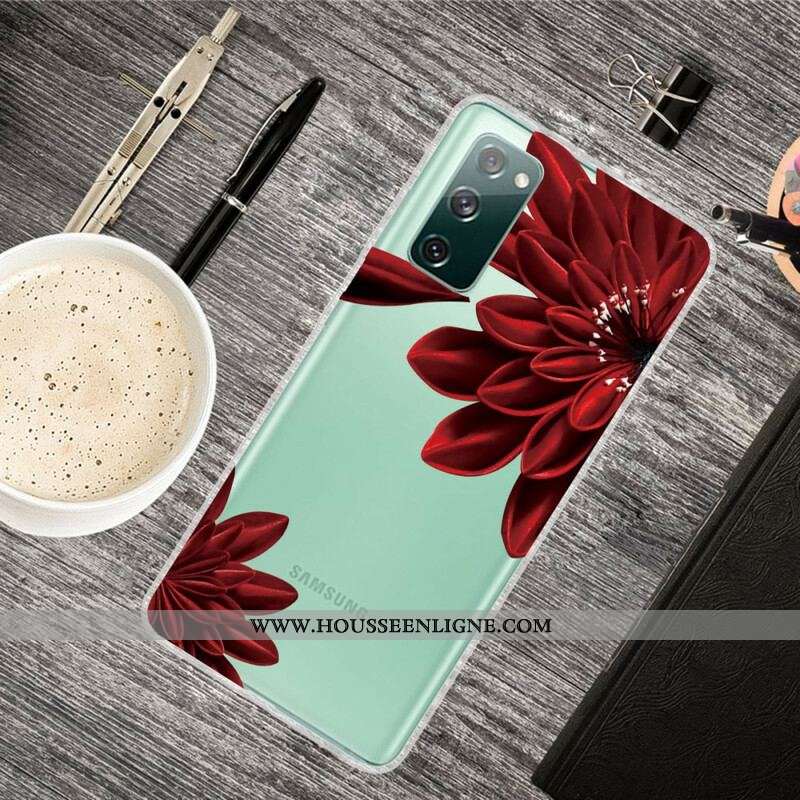 Coque Samsung Galaxy S20 FE Fleurs Sauvages