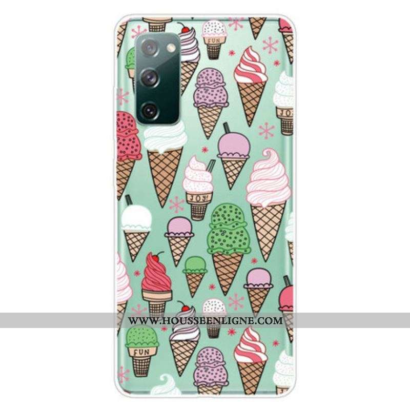 Coque Samsung Galaxy S20 FE Glaces à la Crème