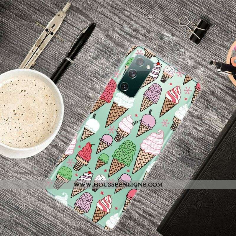 Coque Samsung Galaxy S20 FE Glaces à la Crème