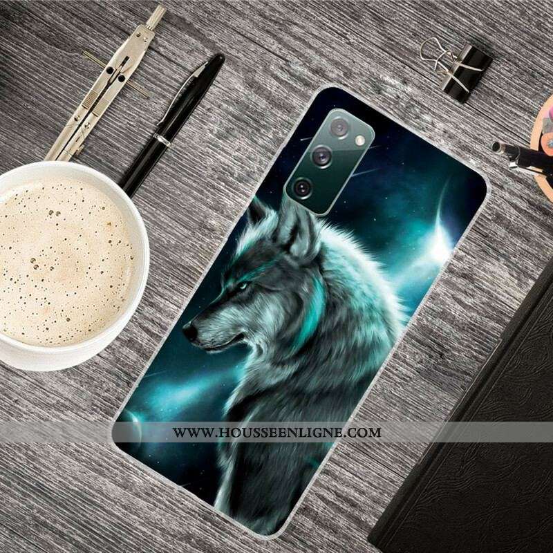 Coque Samsung Galaxy S20 FE Loup Royal
