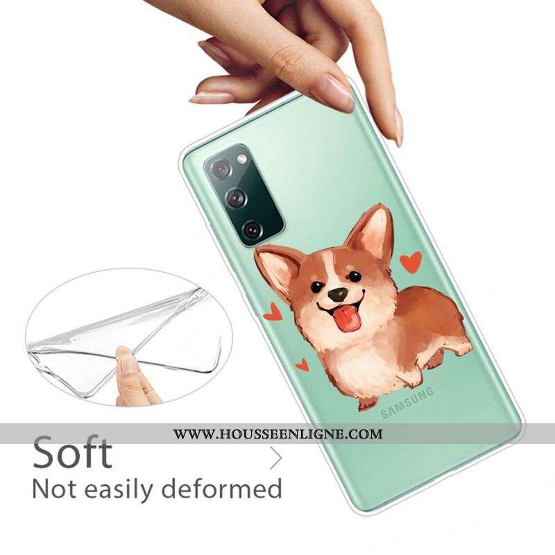 Coque Samsung Galaxy S20 FE Mon Petit Chien