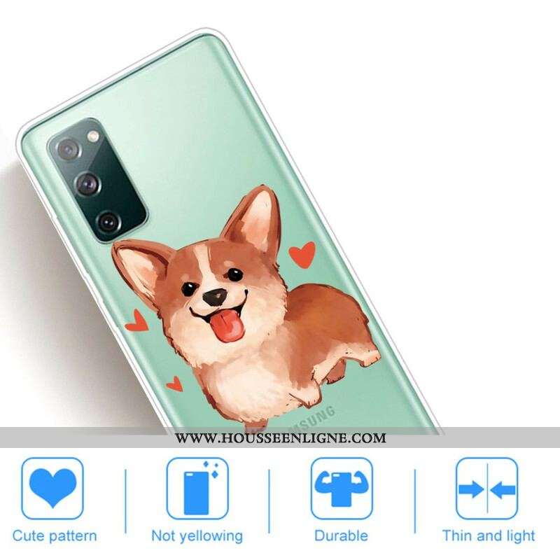 Coque Samsung Galaxy S20 FE Mon Petit Chien