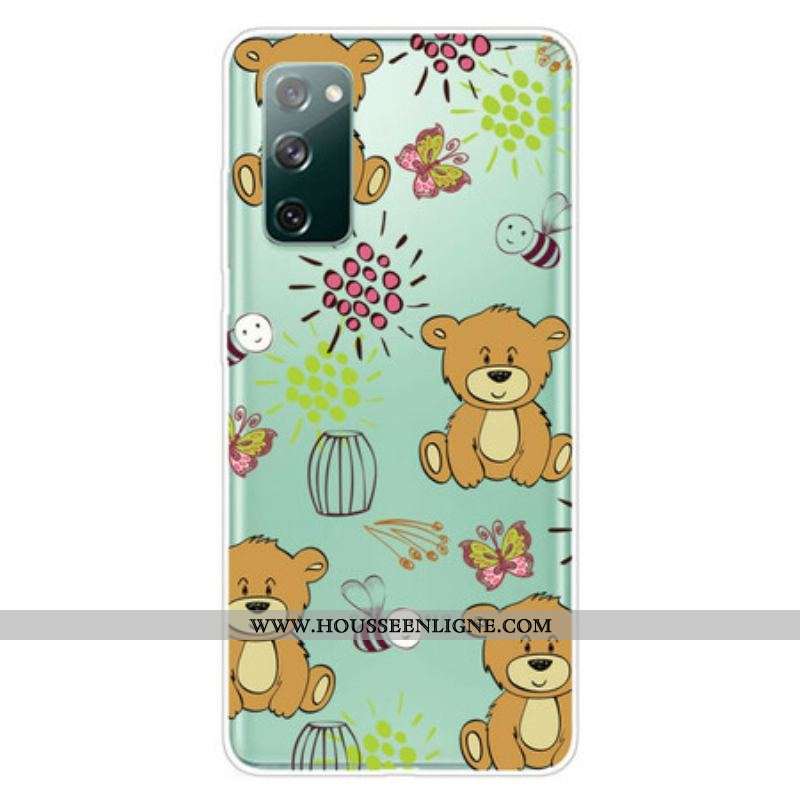 Coque Samsung Galaxy S20 FE Oursons Top