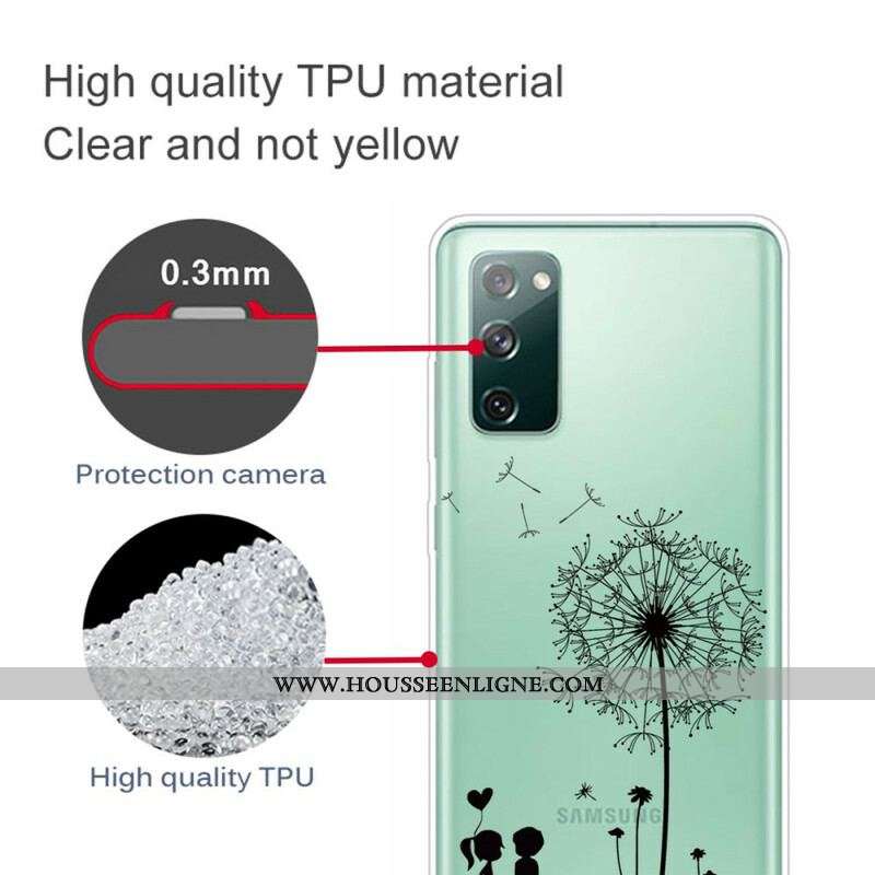 Coque Samsung Galaxy S20 FE Pissenlit Love