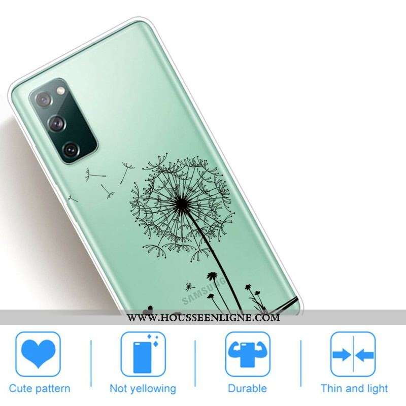 Coque Samsung Galaxy S20 FE Pissenlit Love