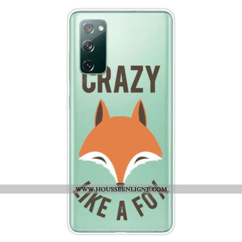 Coque Samsung Galaxy S20 FE Renard / Crazy Like a Fox