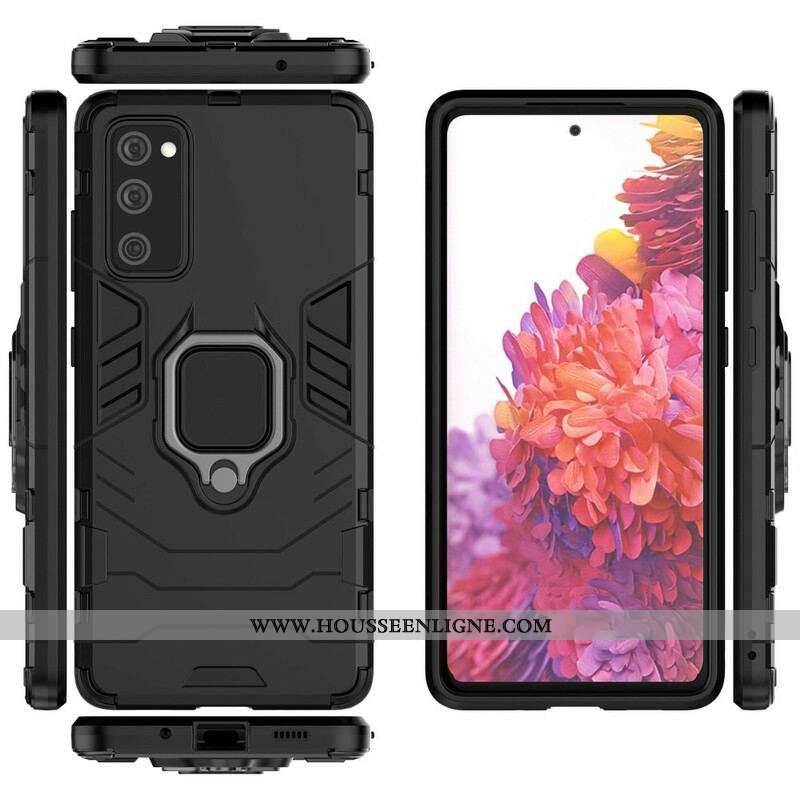 Coque Samsung Galaxy S20 FE Ring Résistante