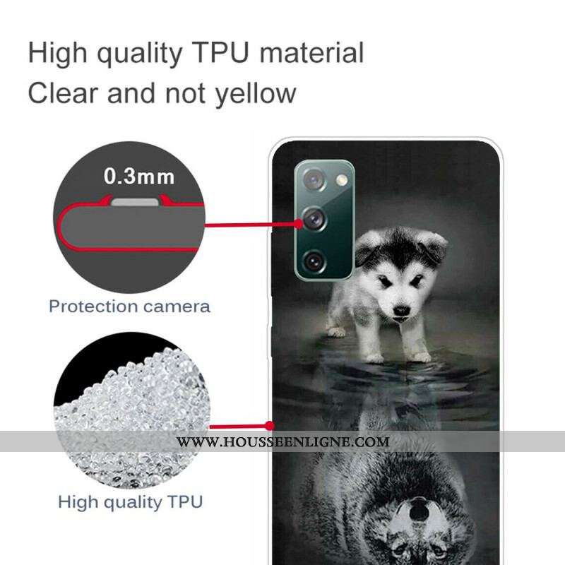 Coque Samsung Galaxy S20 FE Rêve de Chiot