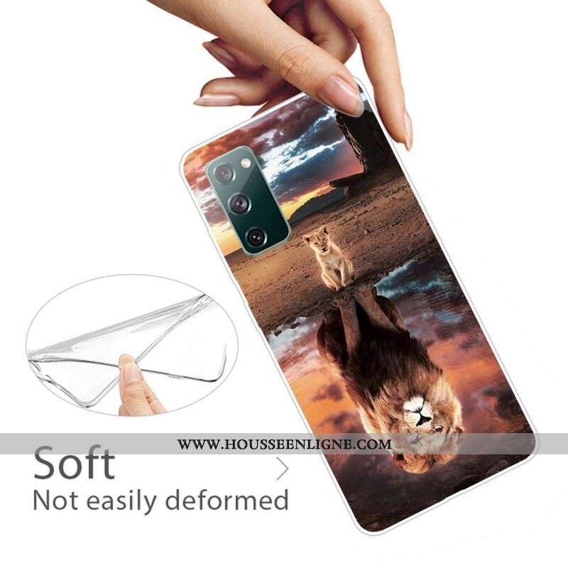 Coque Samsung Galaxy S20 FE Rêve de Lionceau
