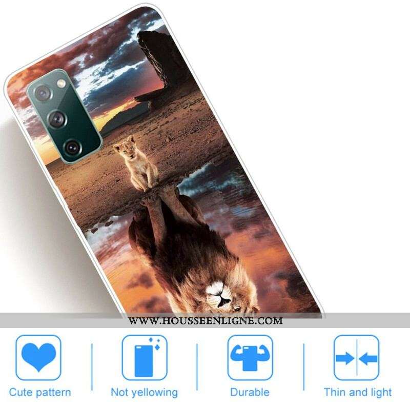 Coque Samsung Galaxy S20 FE Rêve de Lionceau