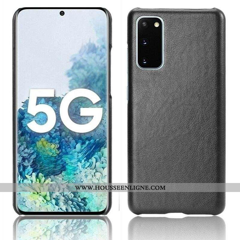 Coque Samsung Galaxy S20 FE Style Cuir