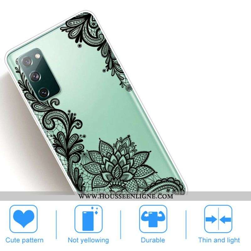 Coque Samsung Galaxy S20 FE Sublime Dentelle