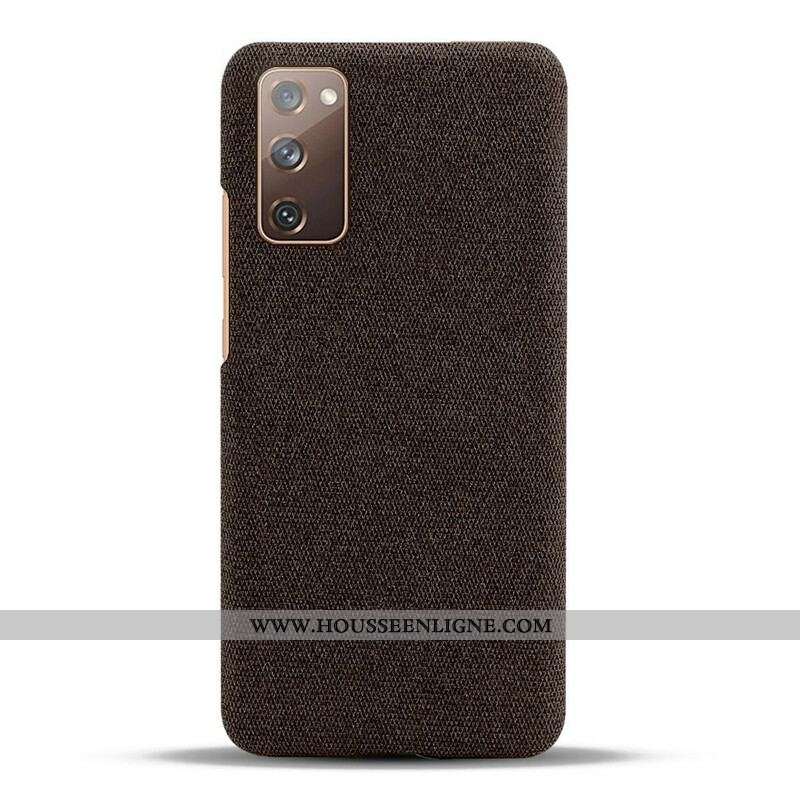 Coque Samsung Galaxy S20 FE Texture Tissu