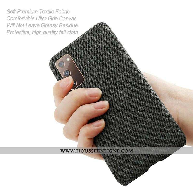 Coque Samsung Galaxy S20 FE Texture Tissu