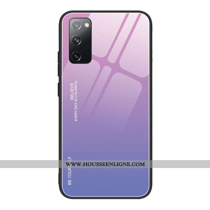 Coque Samsung Galaxy S20 FE Verre Trempé Be Yourself